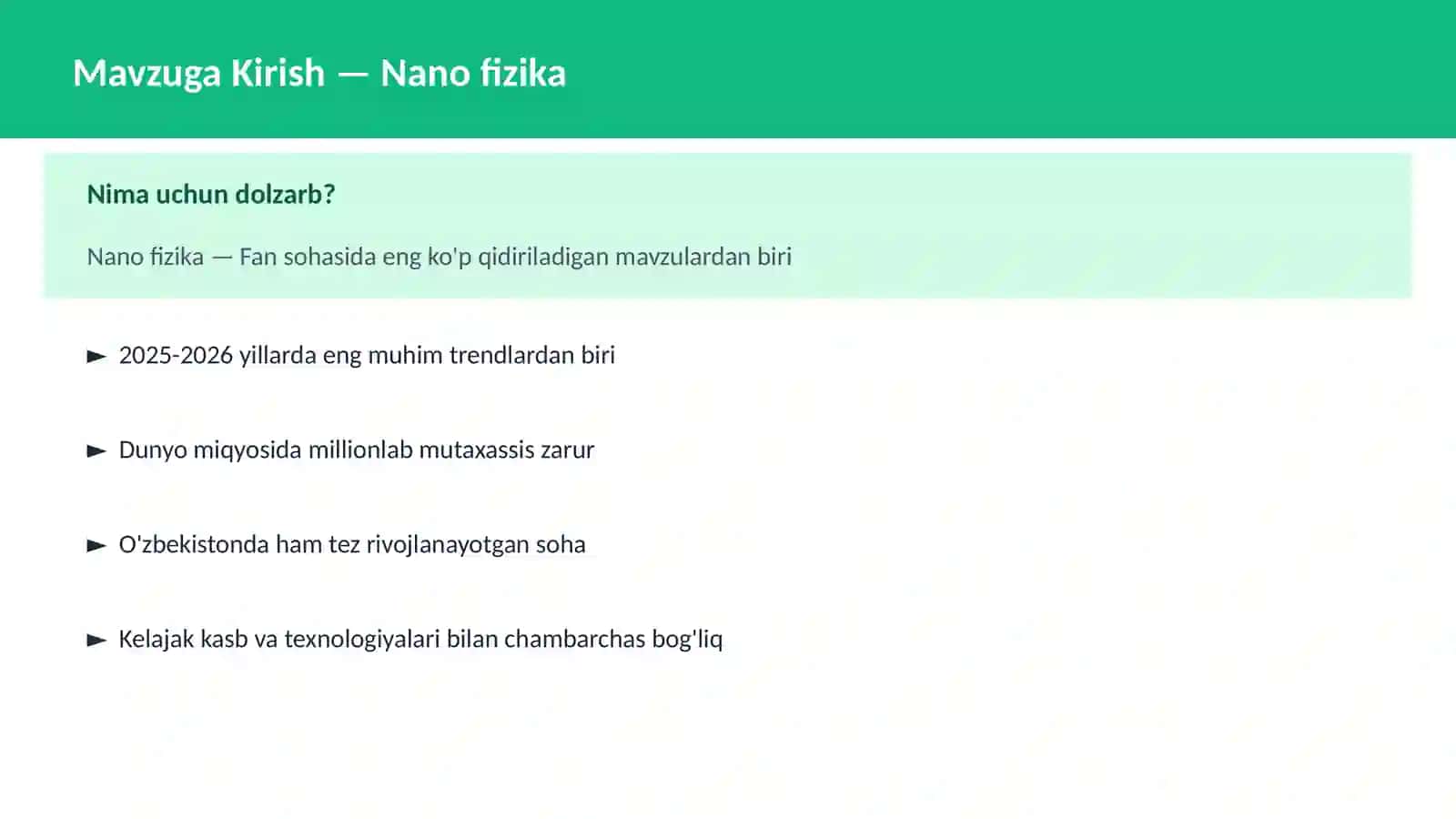 Nano fizika 2