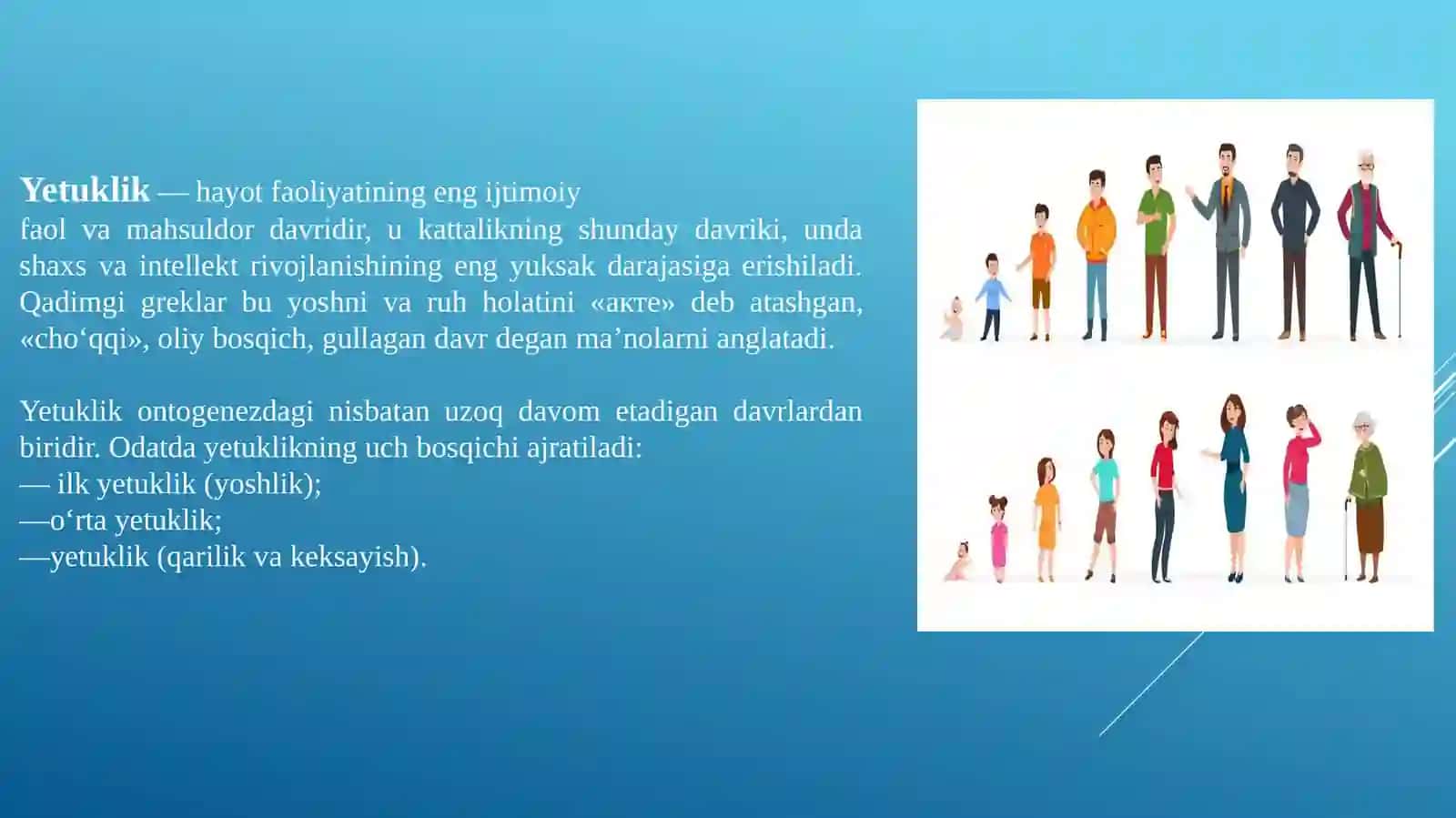 yetuklik davri 2