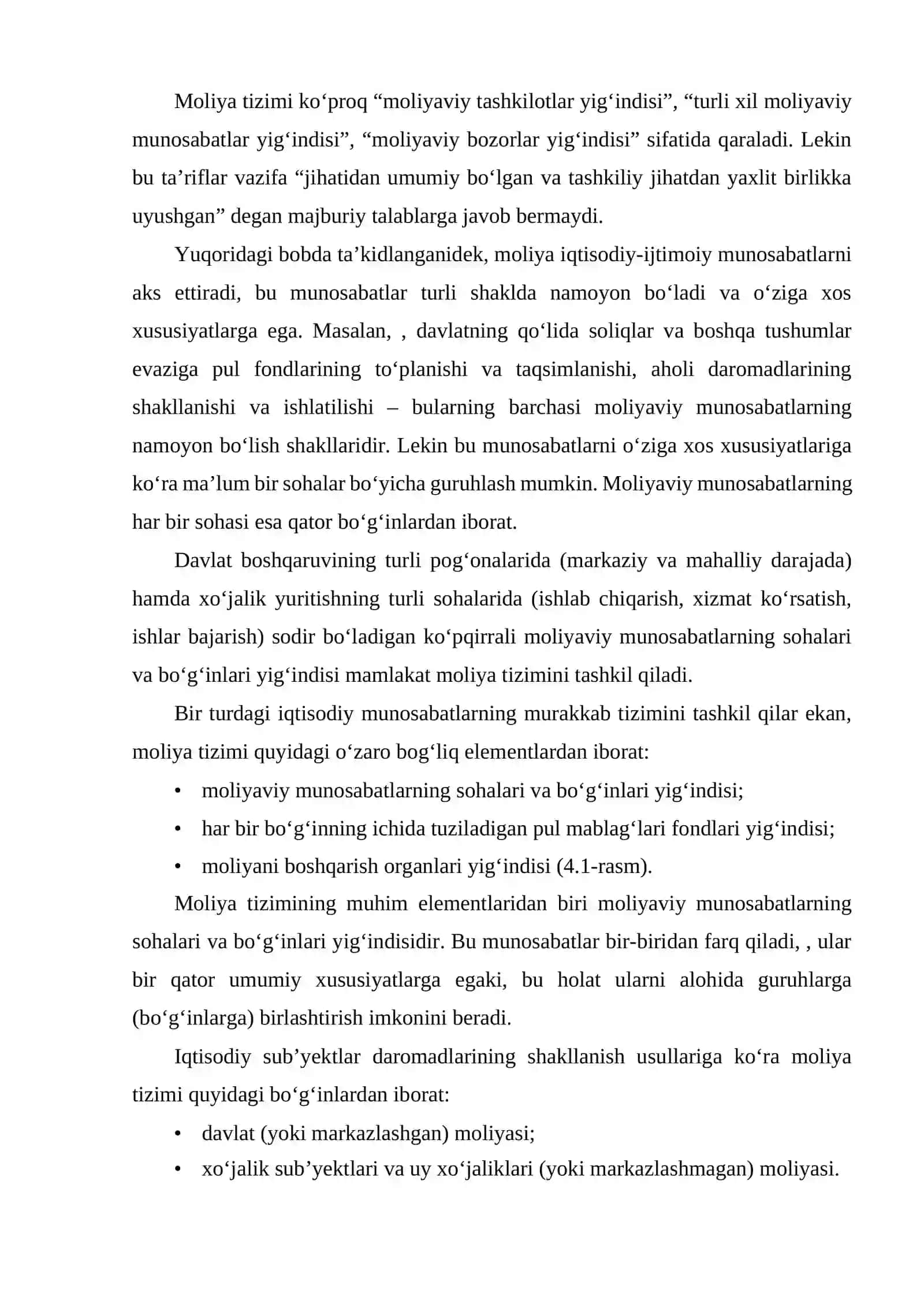 DAVLAT MOLIYASI TIZIMI 2
