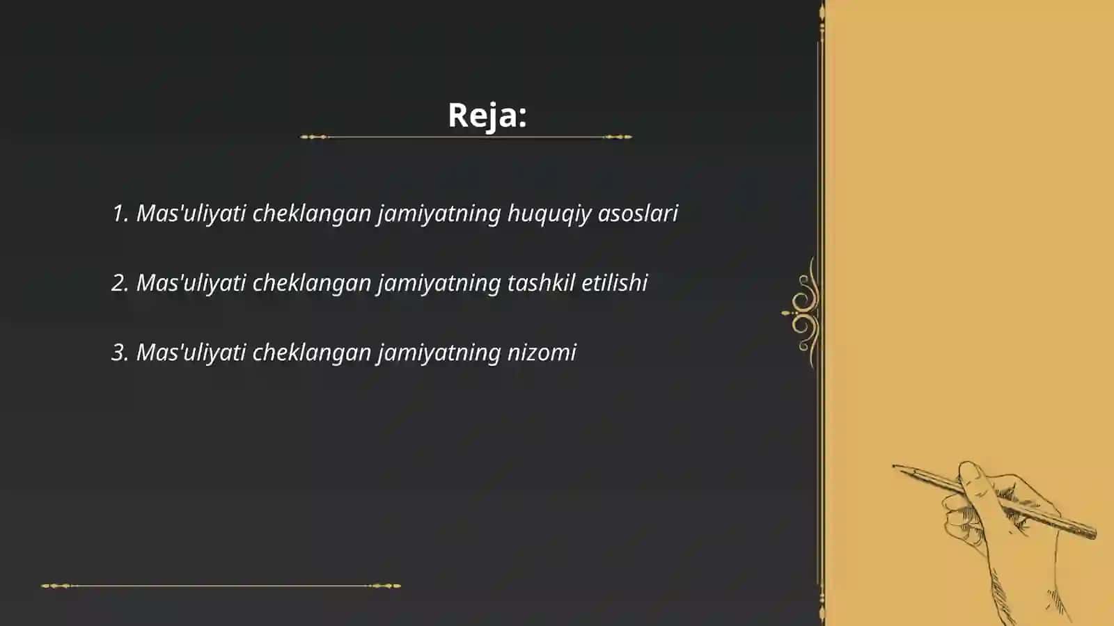 Mas'uliyati cheklangan jamiyat 2