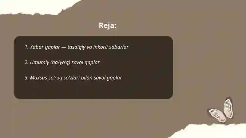 Xabar gaplar 2