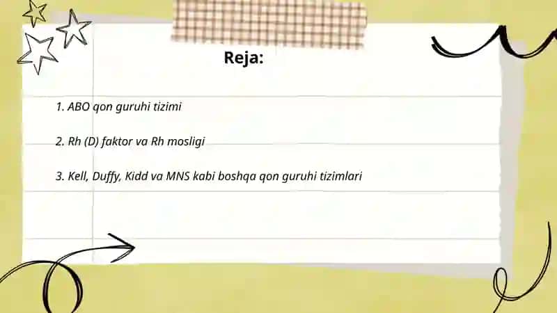 ABO qon guruhi tizimi 2