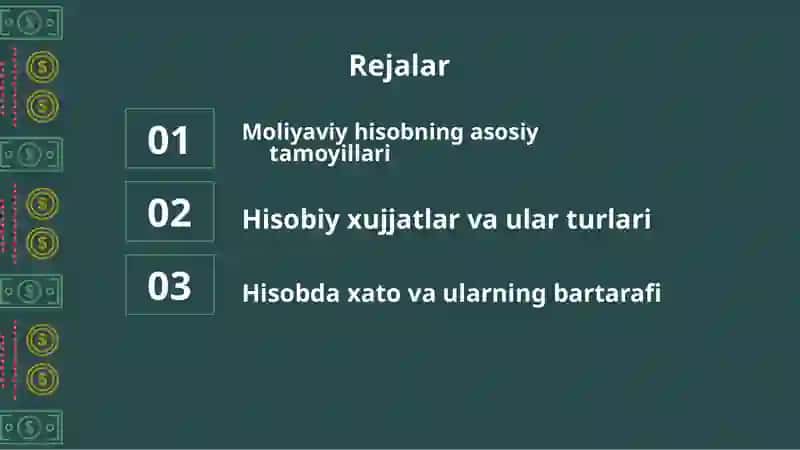 Moliyaviy hisob 2