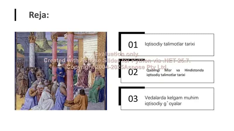 Iqtisodiy talimotlar tarixi 2