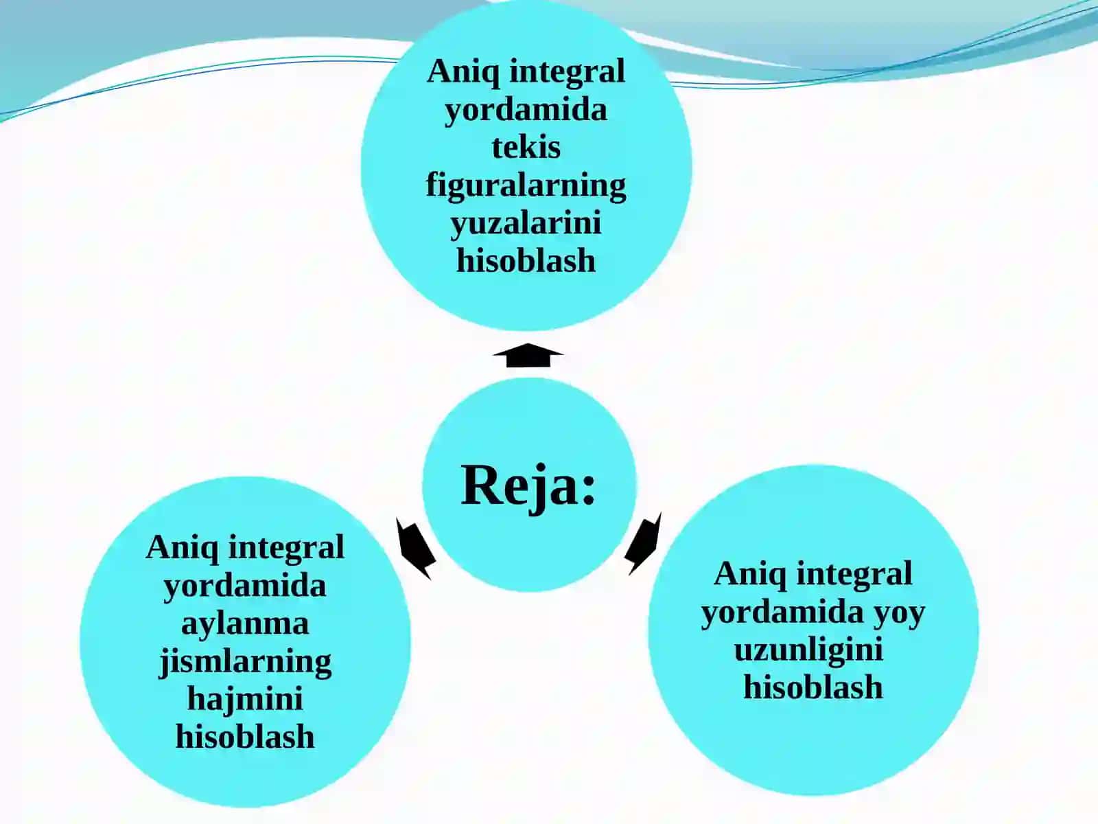 Aniq integralning tadbiqlari 2