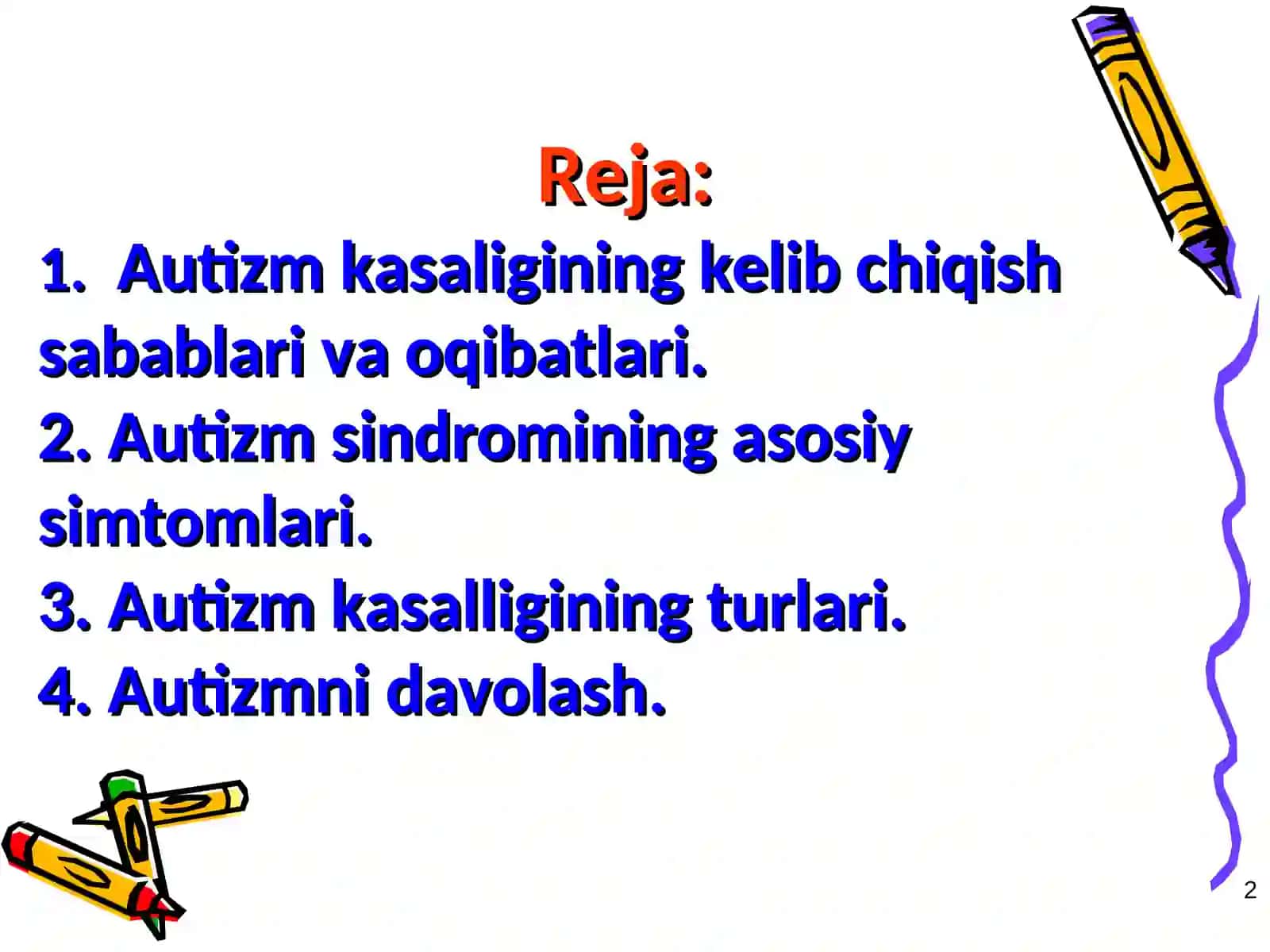 Autizm sindromli bolalar 2