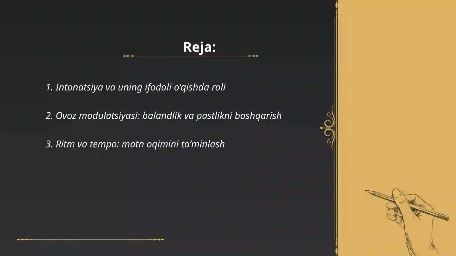 Ifodali o'qish 2