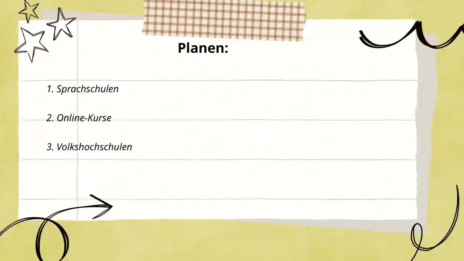 Wo lernen sie die Fremdsprachen 2