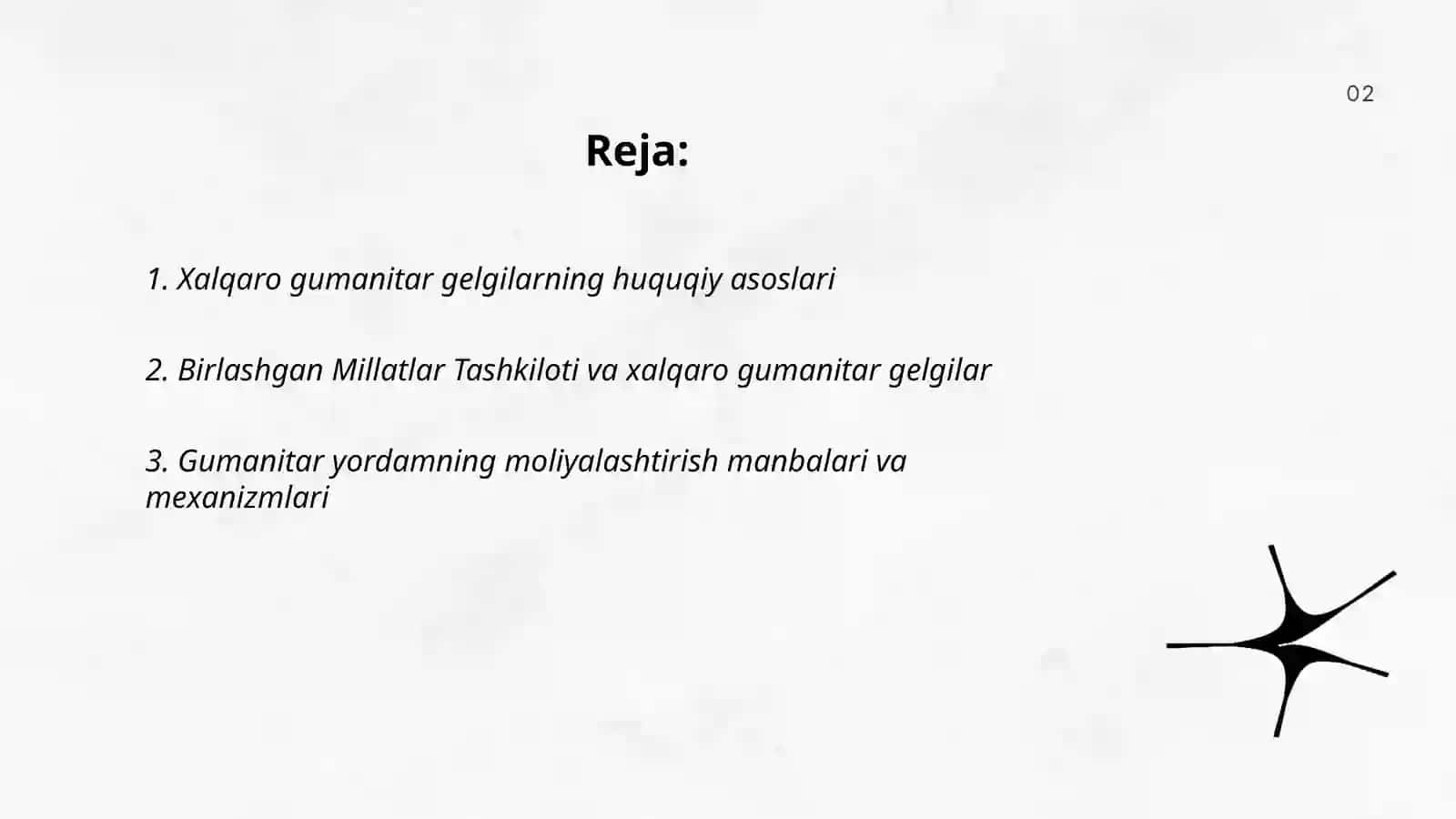 Xalqaro gumanitar gelgilar 2