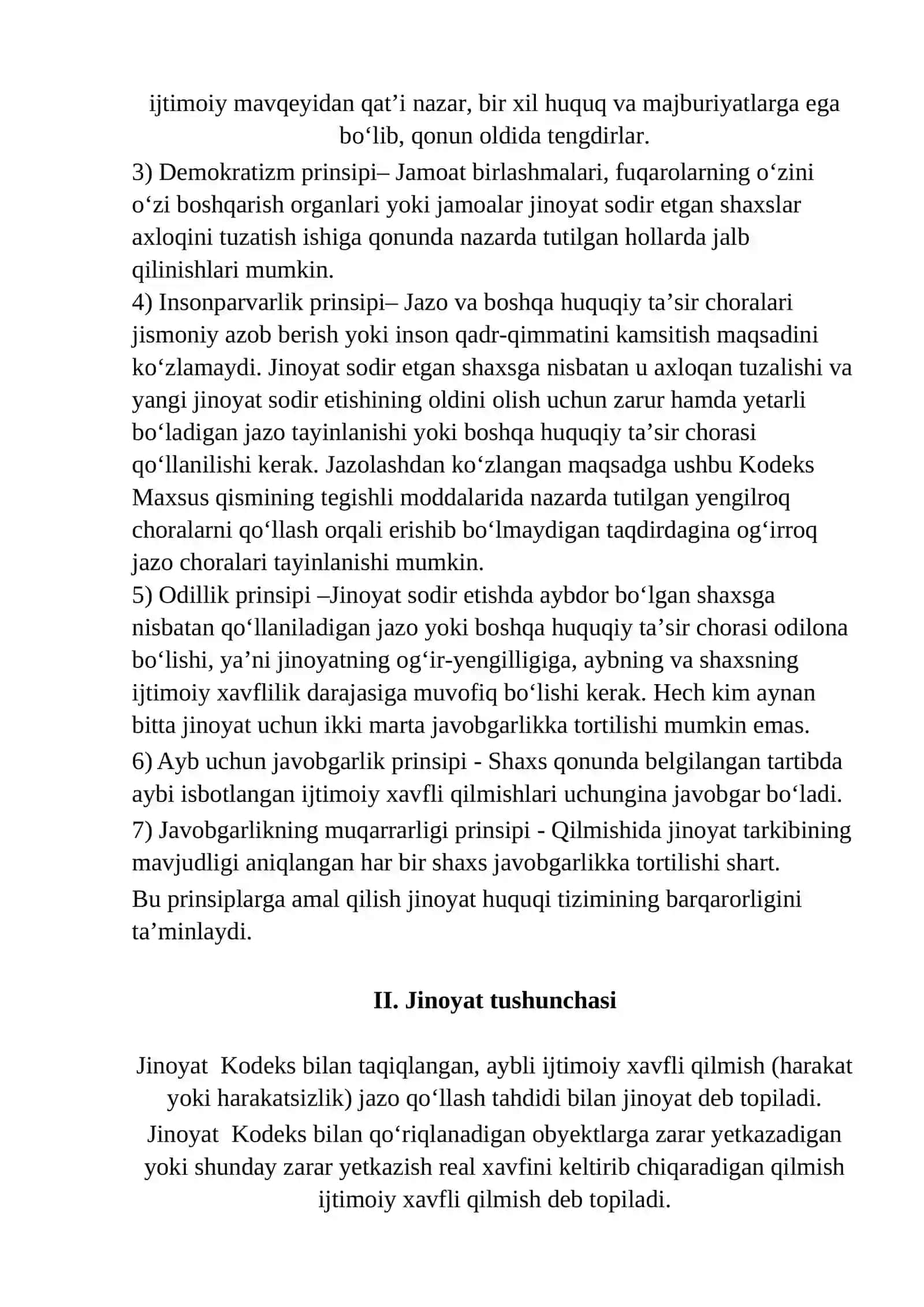 Jinoyat Huquqi 2