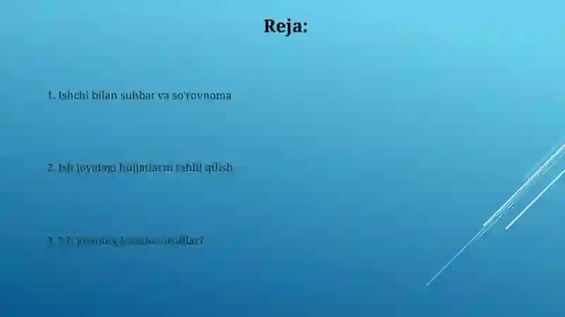 Shaxs irodaviy sohasini oʻrganish metodlari 2