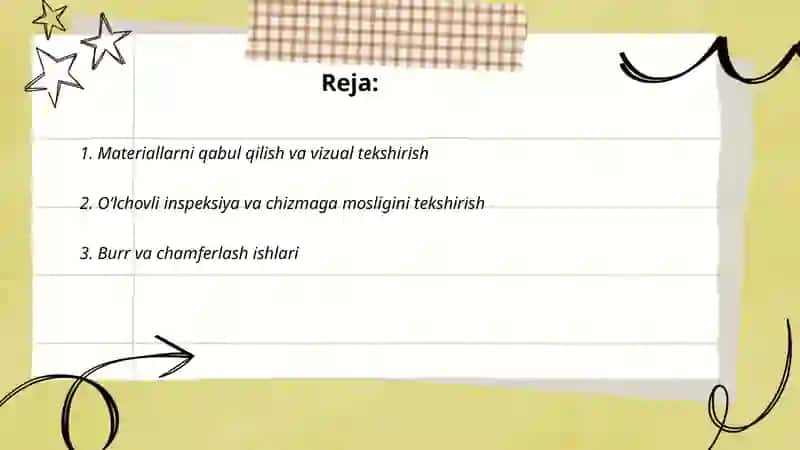 Detallarni yigʻishga tayyorlash jarayoni 2