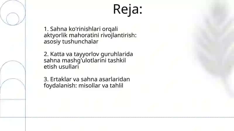 Aktiyorlik qobilyati 2
