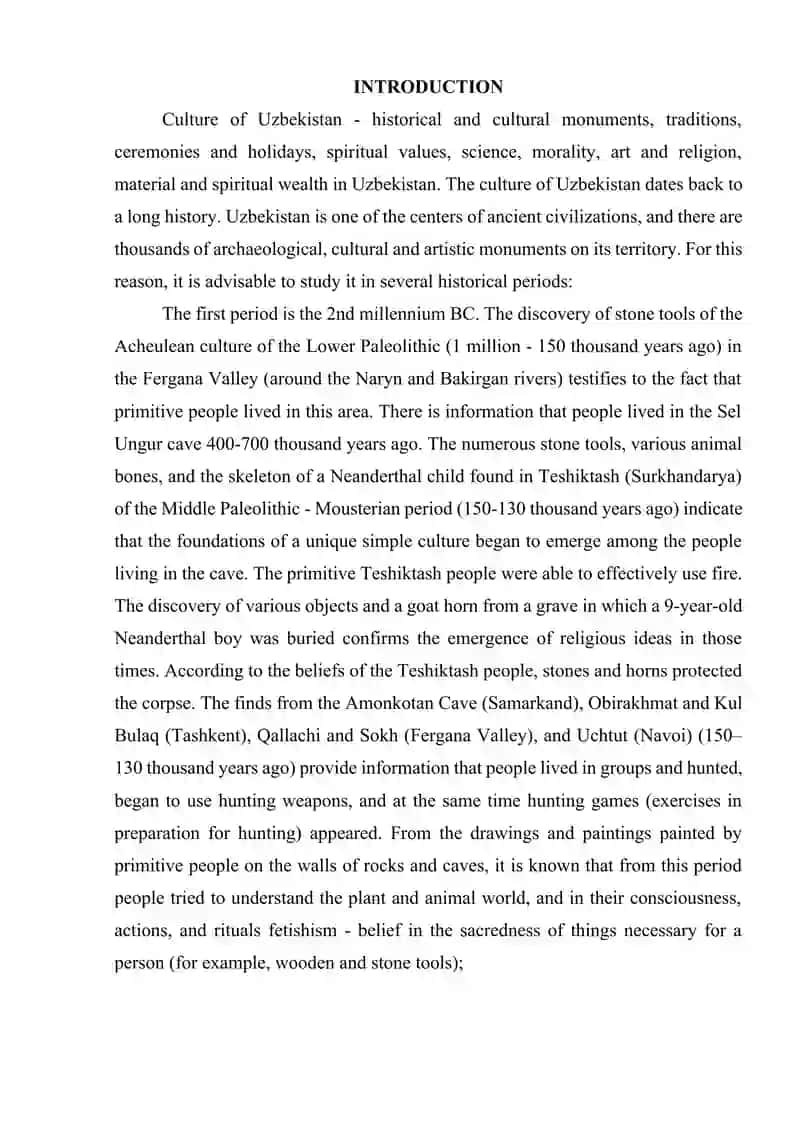 Culture of Uzbekistan 2