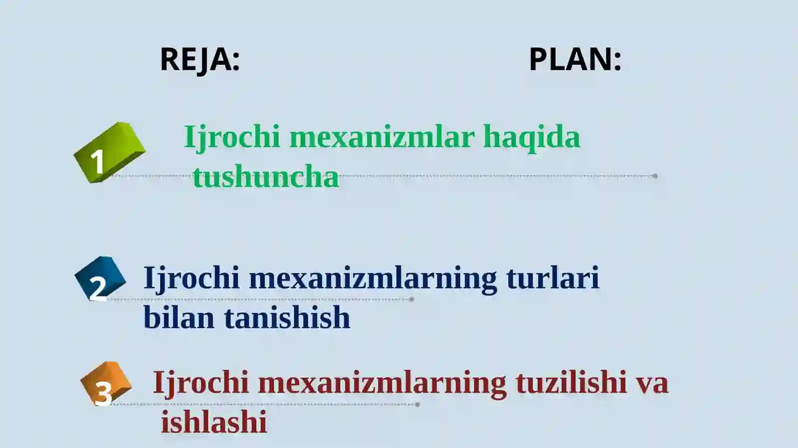 IJROCHI MEXANIZMLAR 2