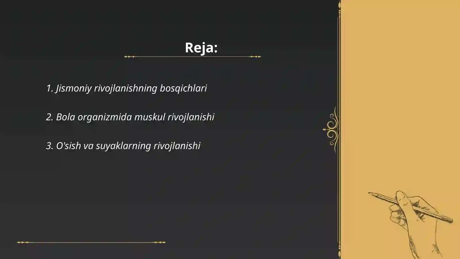 Ilk bolalik davrida jismoniy va fiziologik rivojlanish 2