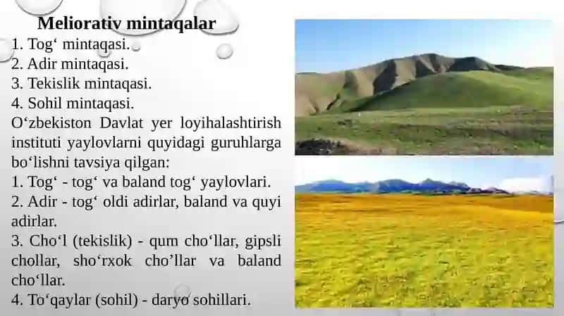 YAYLOVLARNING TABIIY SHAROITLARI 2