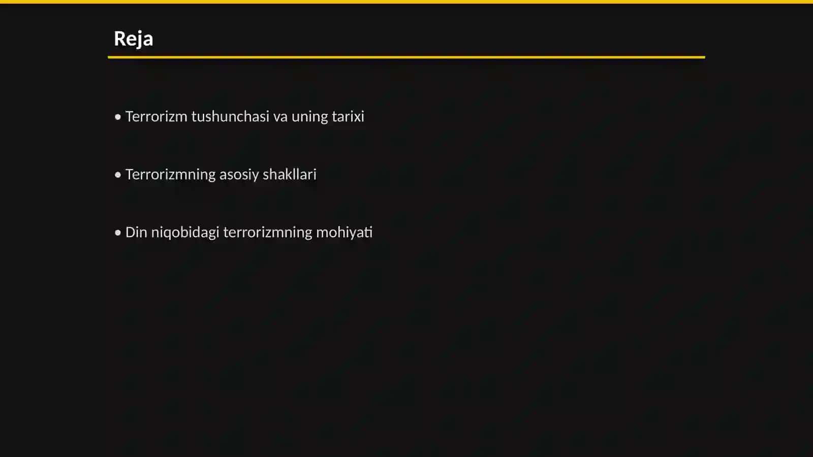 Din niqobidagi terrorism mohiyati va uning shakllari 2