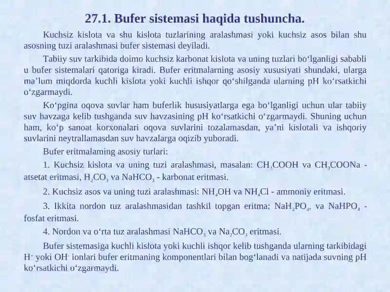 Bufer sistemasi 2