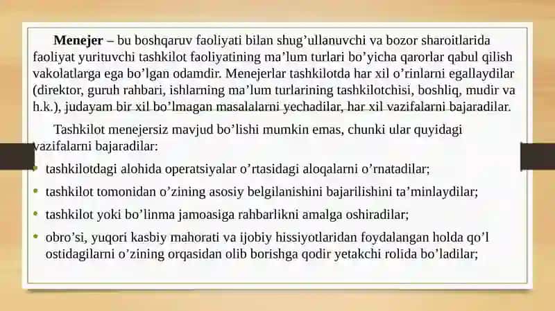 ZAMONAVIY MENEJER 2