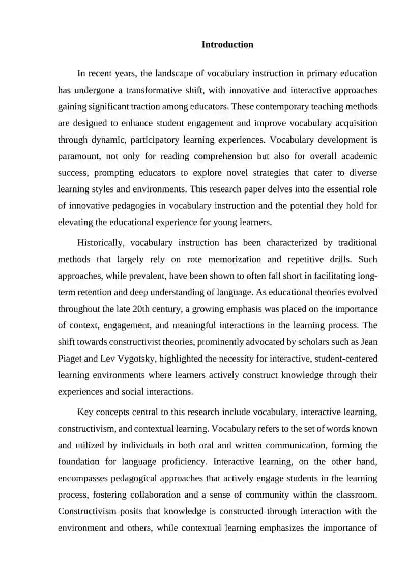 Vocabulary Instruction Innovations 2