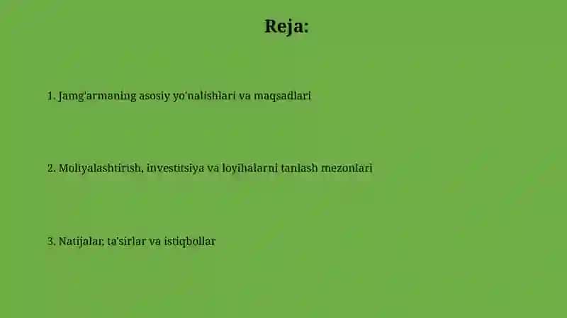 Тикланиш ва тараққиёт жамғармаси 2