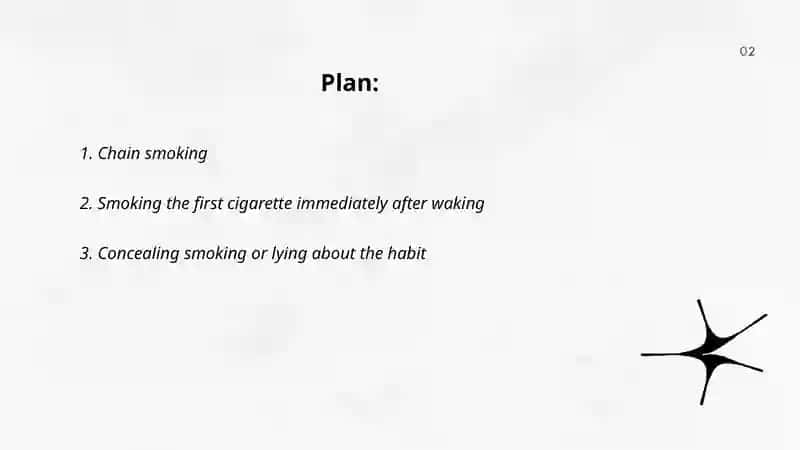 Bad habits of smoking 2