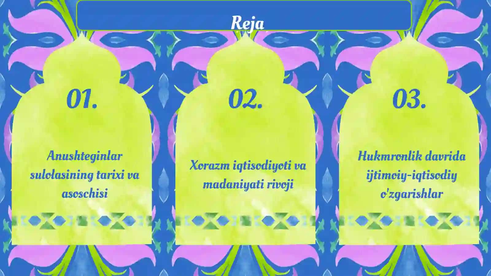Xorazmyerlari Anushteginlar sulolasi hukmronligi davrida 2