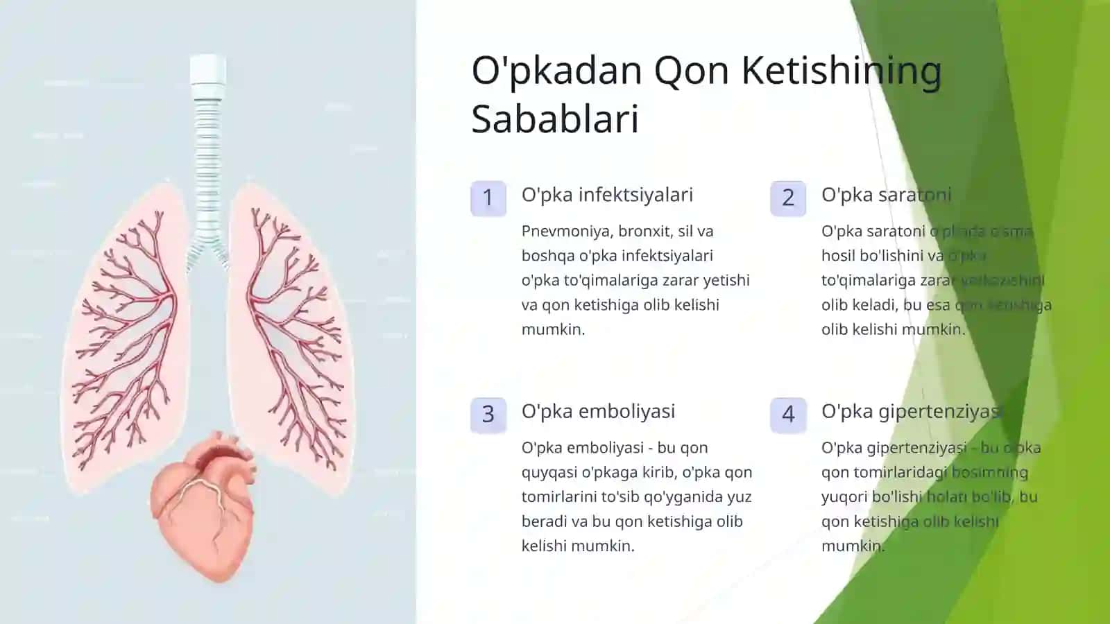 O'pkadan Qon Ketishi 2