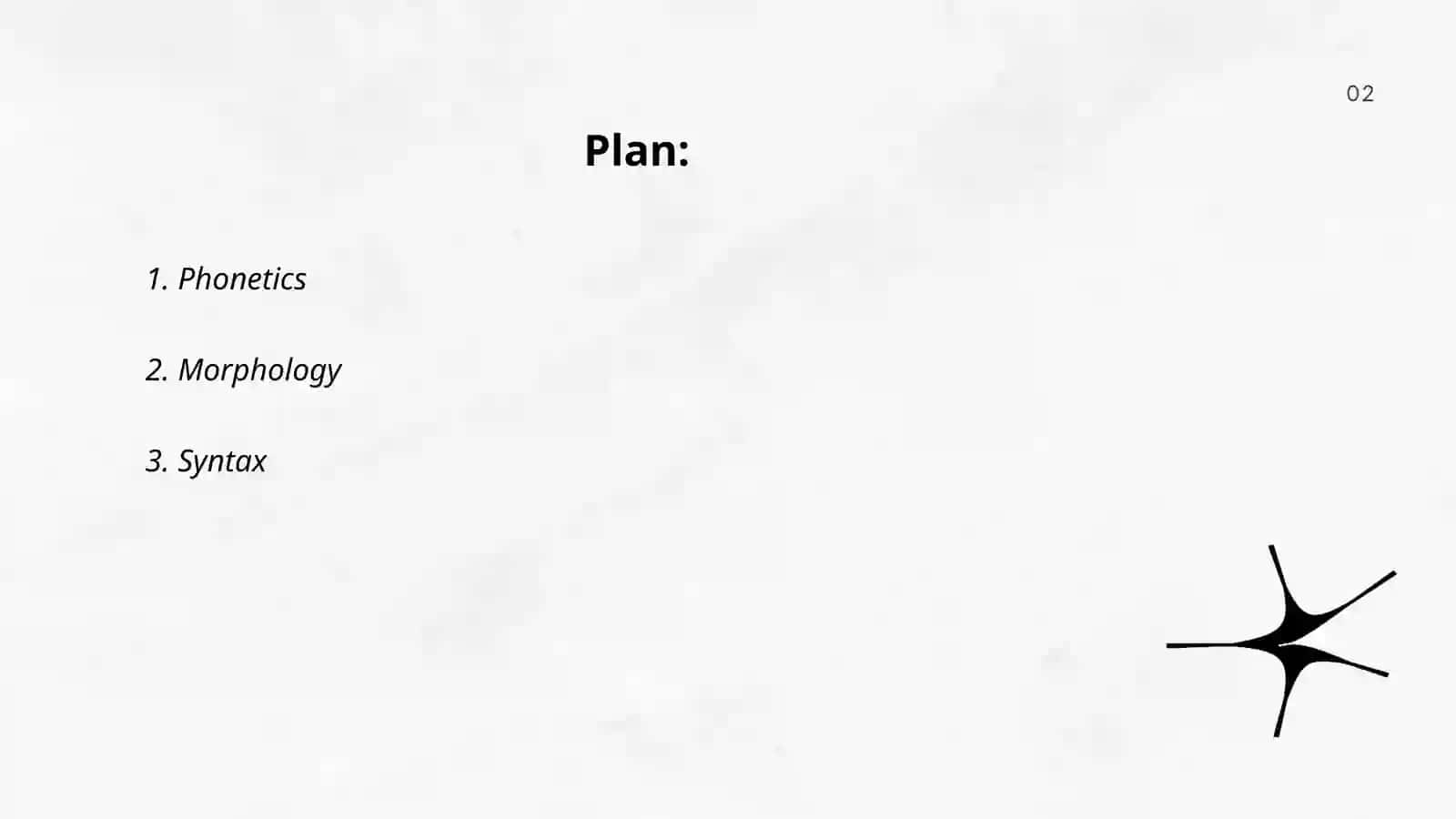 Vocabulary system of the English language 2