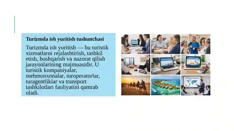 Turizimda ish yuritish usullari 2