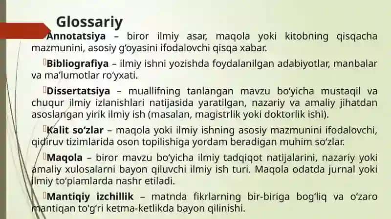 Akademik yozuv va uning ahamiyati 2