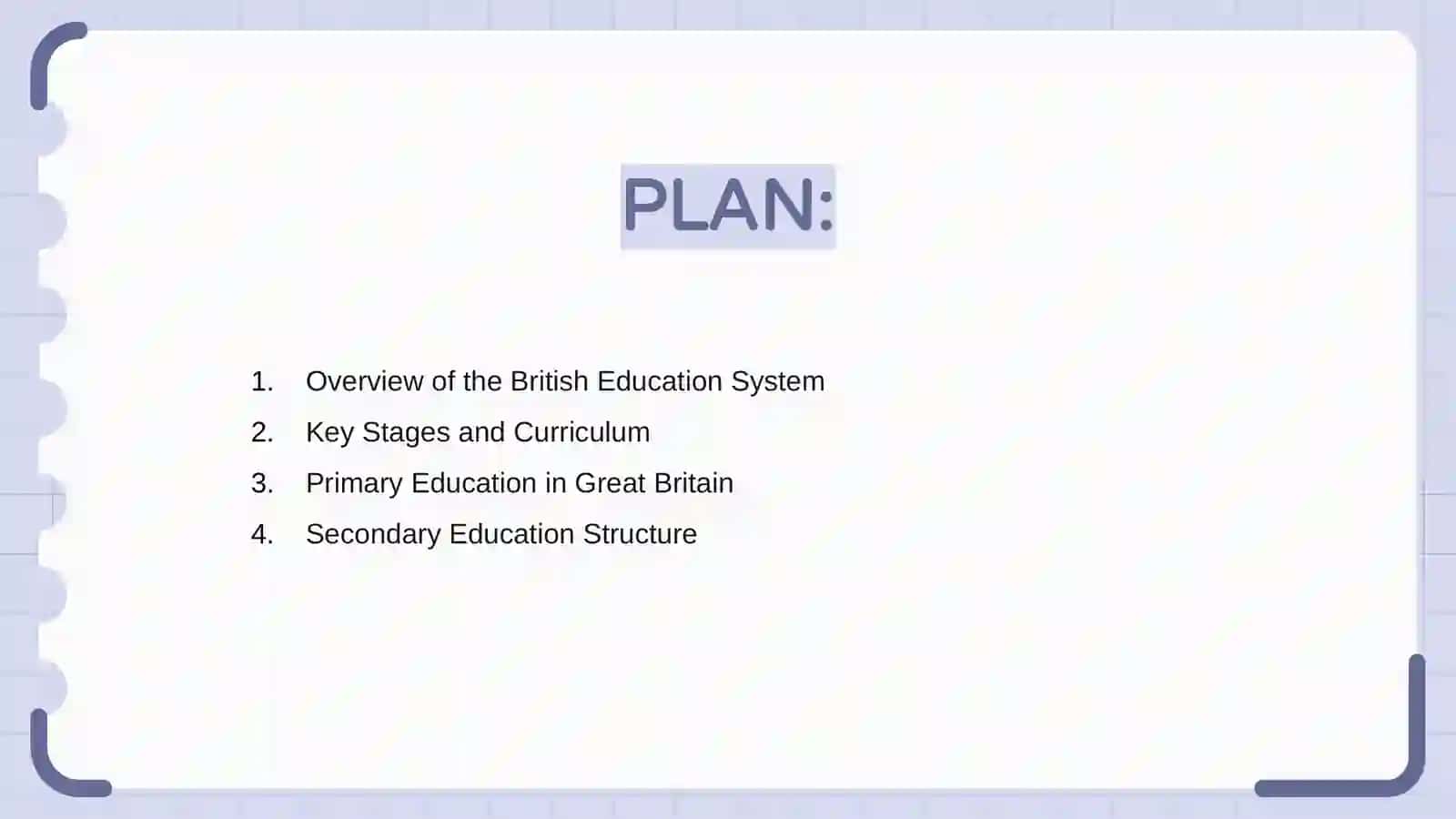 The education system of Great Britain 2