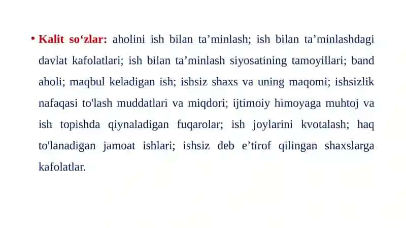 Ishga joylashtirish 2