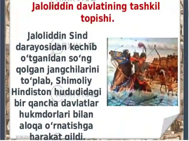Jaloliddin Manguberdi vatanparvar qahramon 2