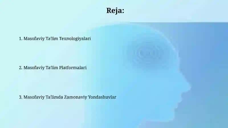 Masofaviy ta‘lim texnologiyalari 2