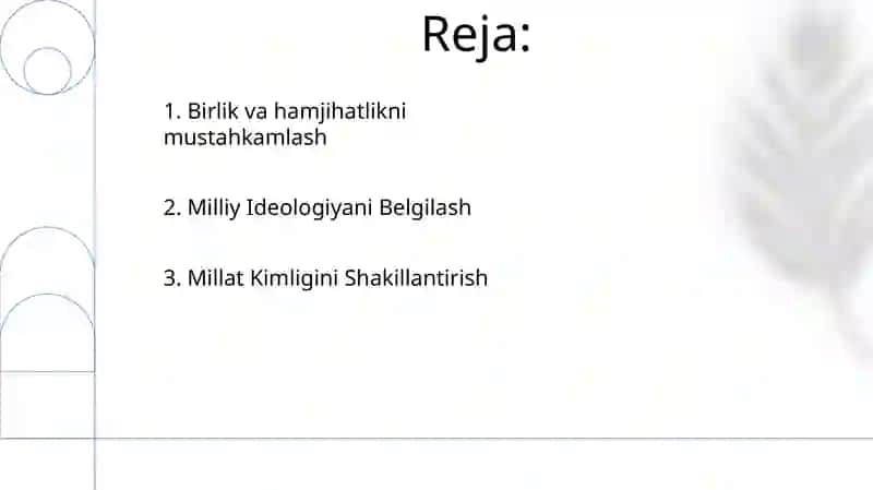 Milliy mafkura fanining maqsad va vazifalari 2
