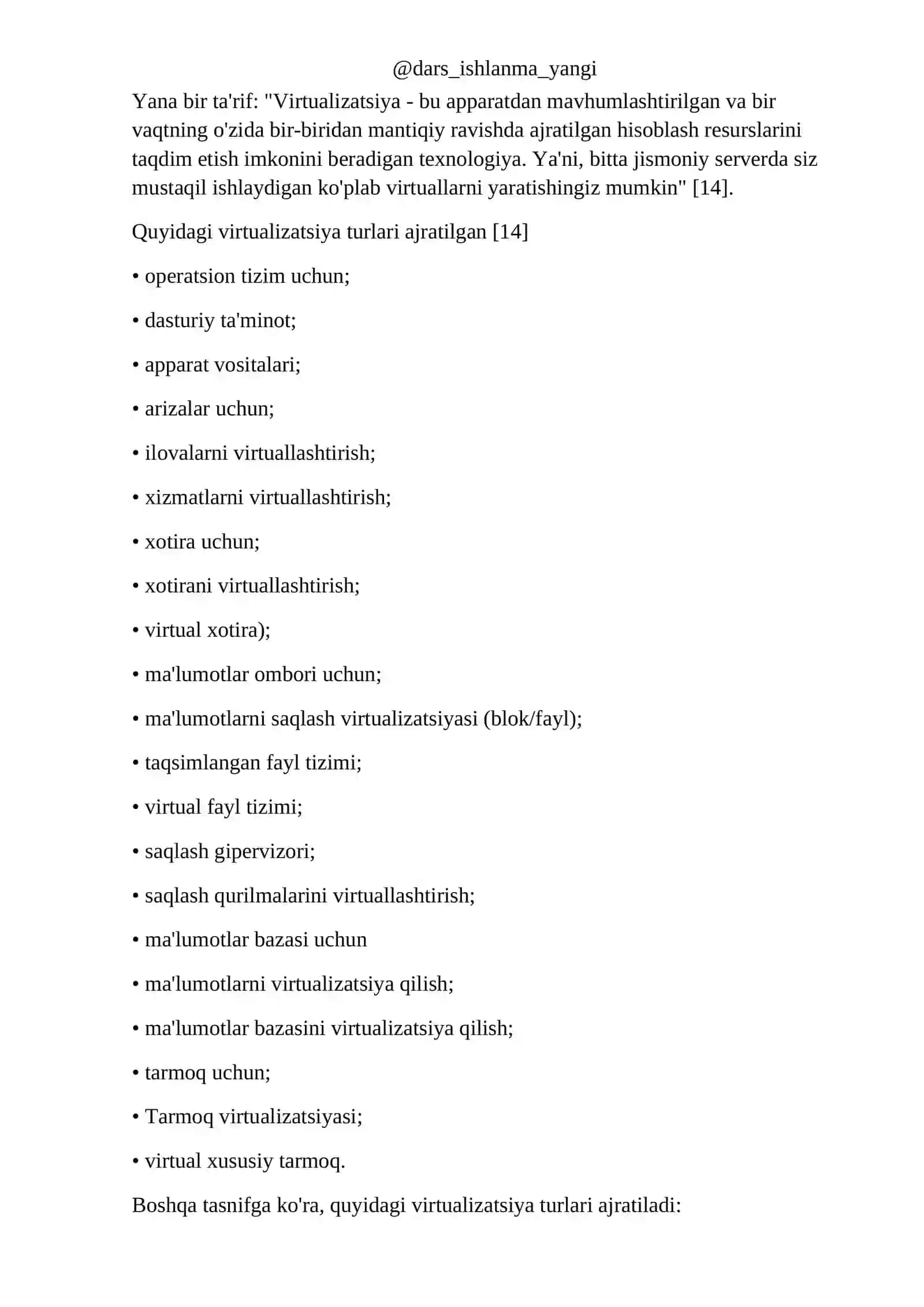 Bulutli texnologiyalar va virtualizatsiya 2