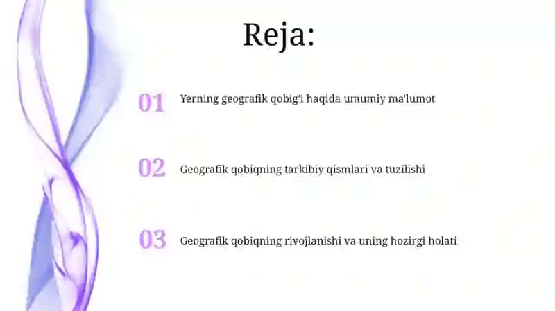 Yerning geografik qobig'i 2