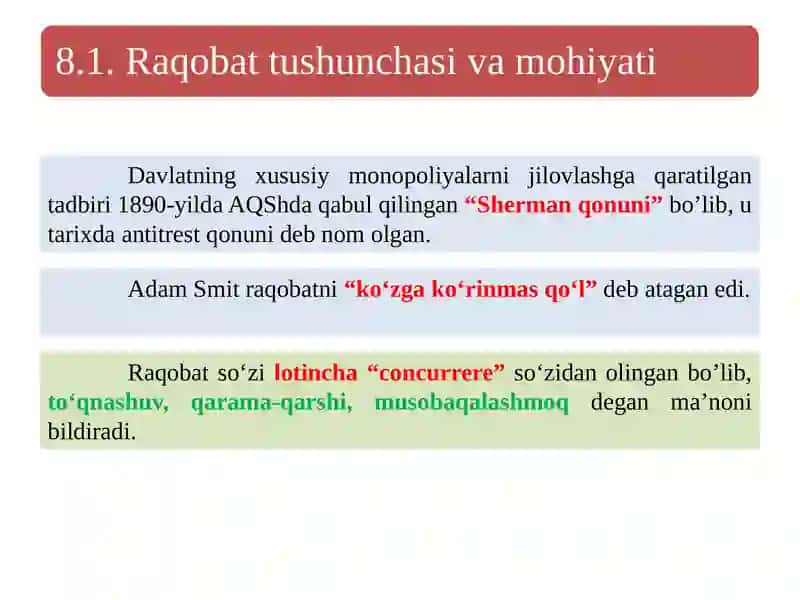 Raqobatning ijobiy tomonlari 2