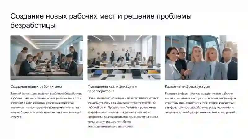Пять важных инициатив Президента Республики Узбекистан 2