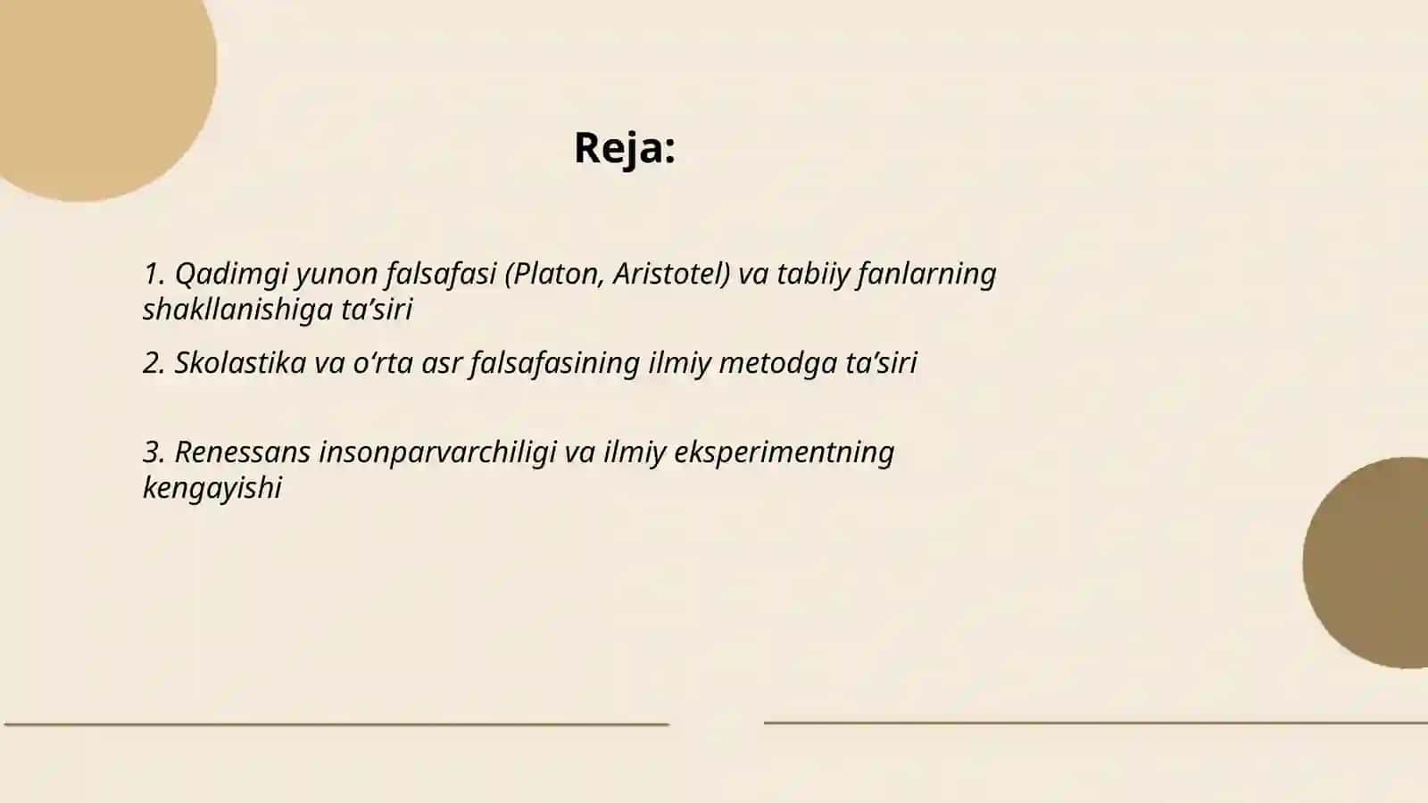 Gʻarb falsafasining ustuvor yoʻnalishlari va ularning fan taraqqiyotiga tasiri 2
