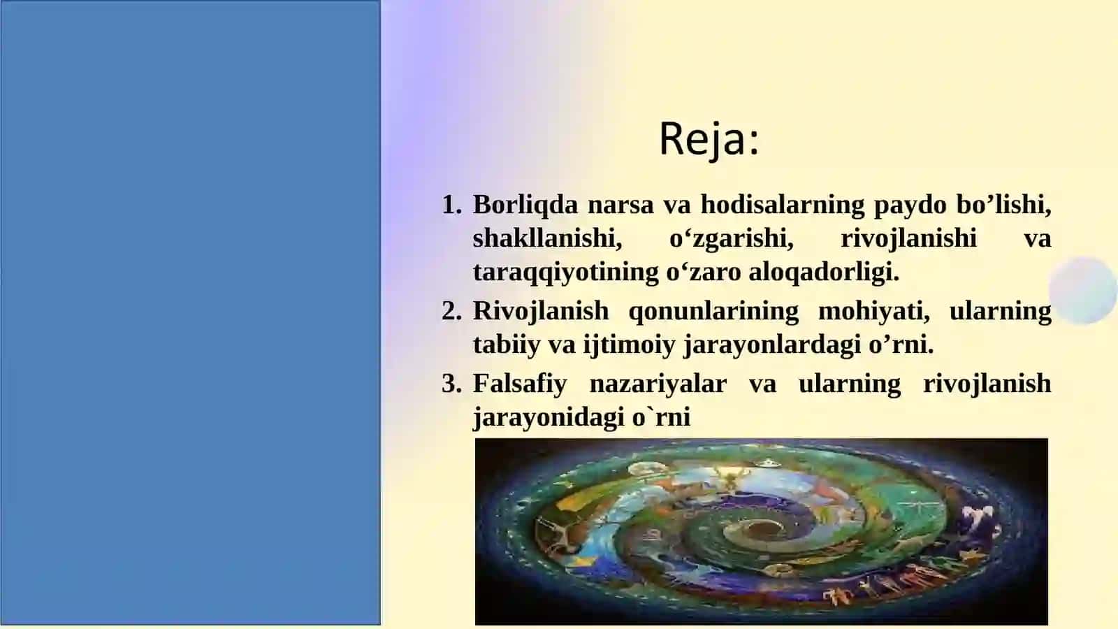Rivojlanish falsafasi 2