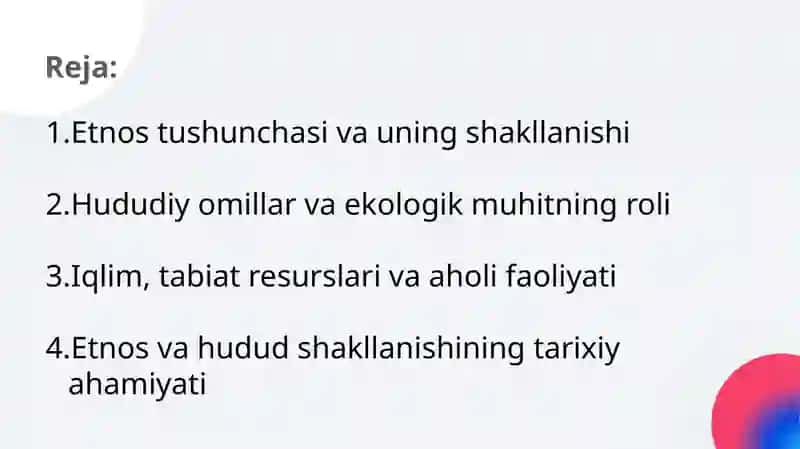 Etnos va hudud shakllanishining ekologik omillari 2
