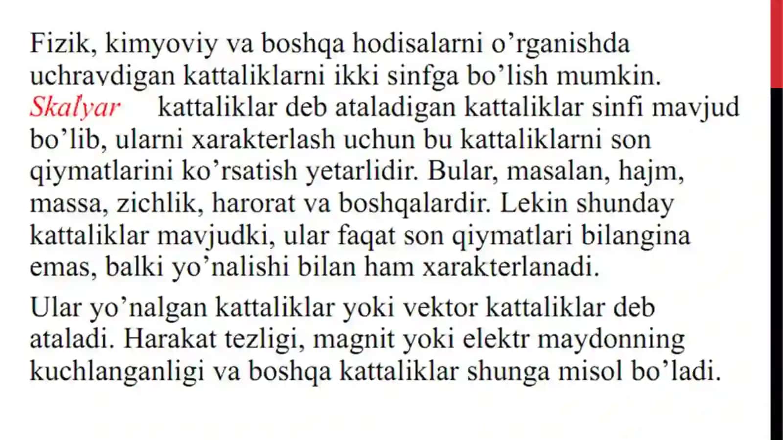 Vektorlar algebrasi 2