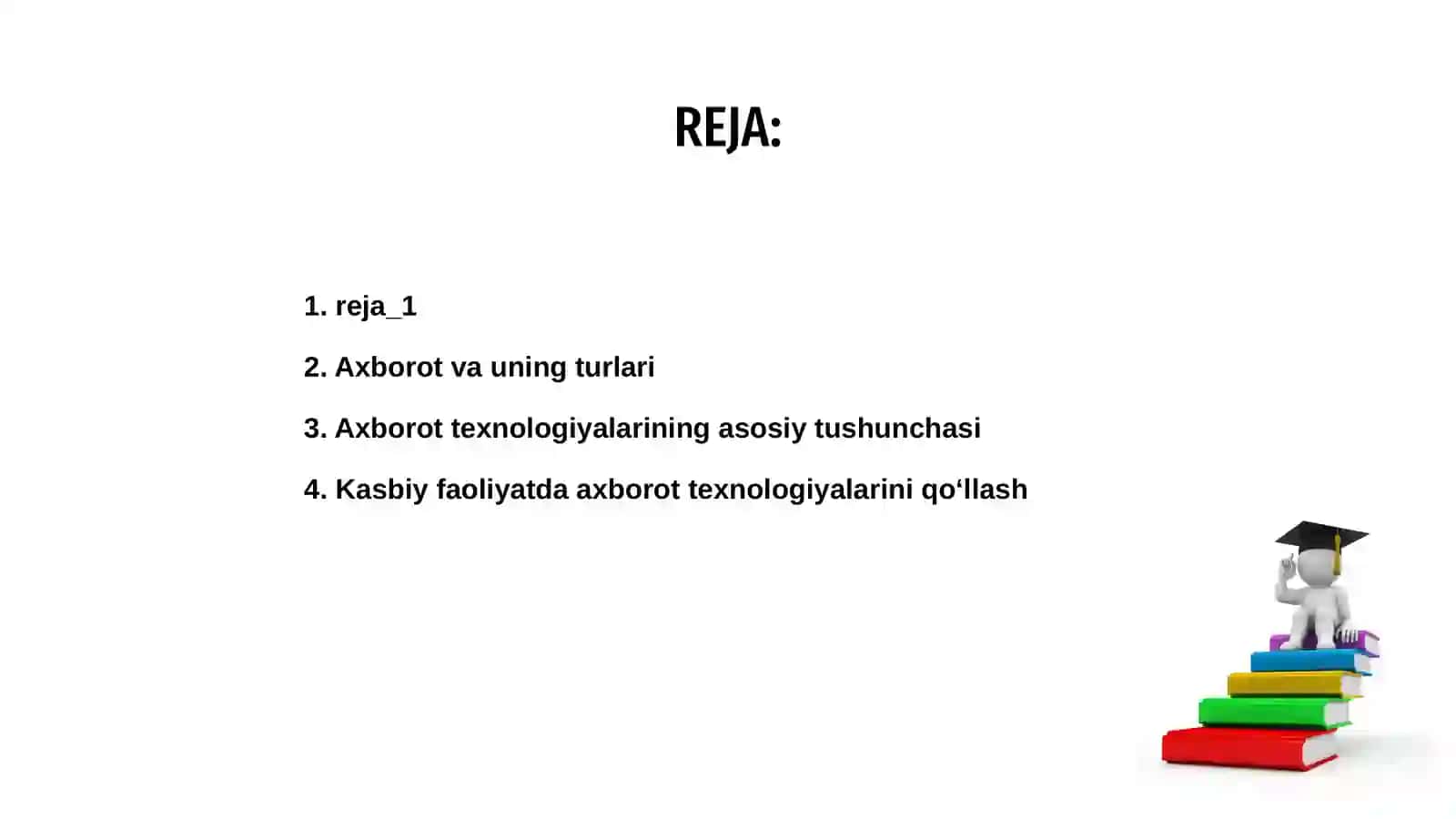 Axborot va uning turlari 2