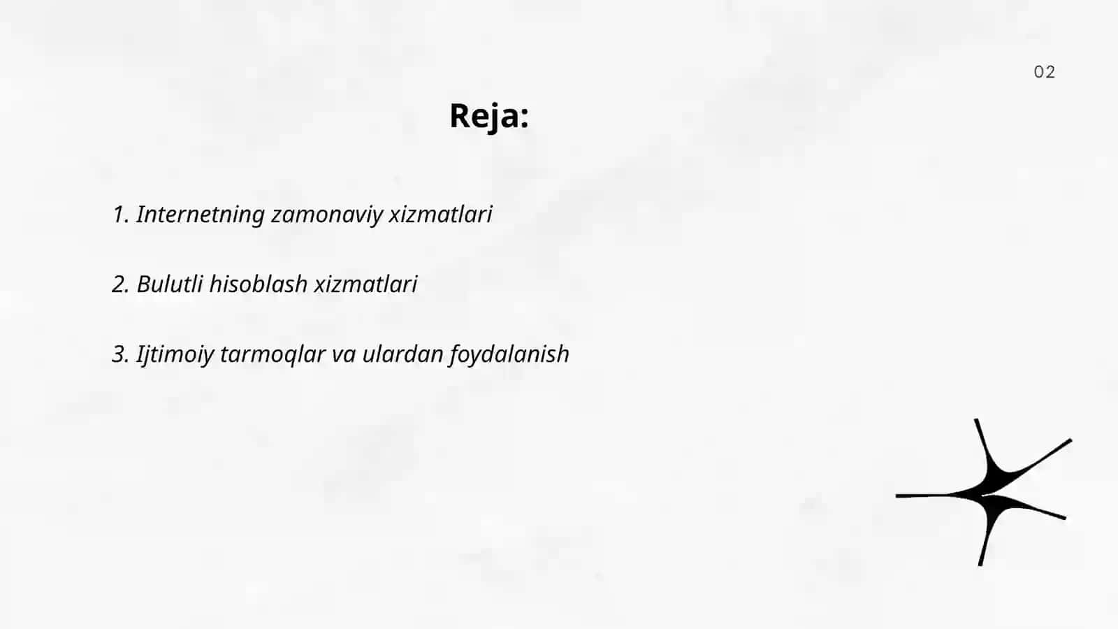 Internetning zamonaviy xizmatlari 2