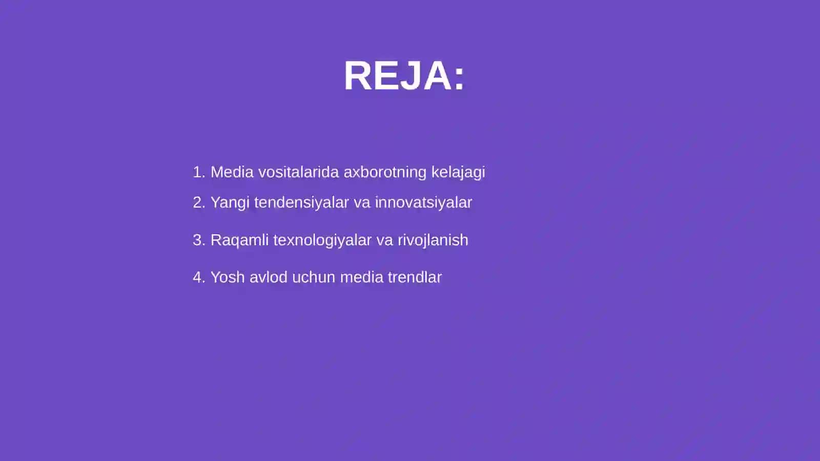 Media vositalarida axborotning kelajagi 2