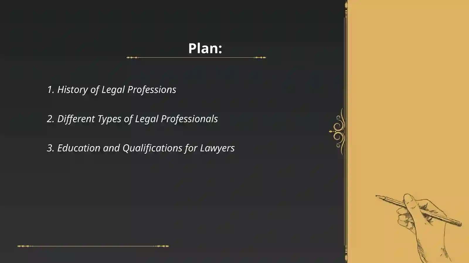 Legal professions 2