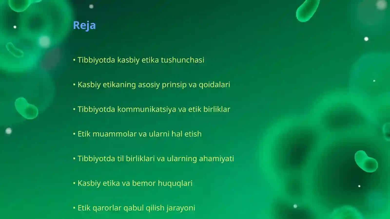 Tibbiyotda kasbiy etikani ifodalovchi til birliklari 2
